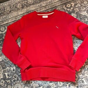 Red Crewneck Sweatshirt